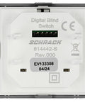 Digital shutter switch - top part, black