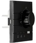 Analog thermsotat - top part, heating, black