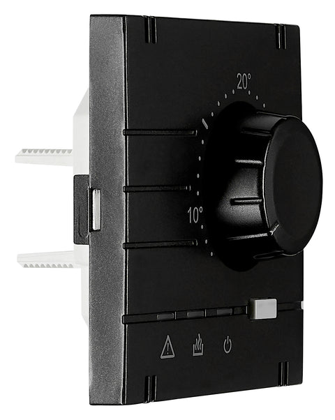 Analog thermsotat - top part, heating, black