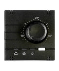 Analog thermsotat - top part, heating, black