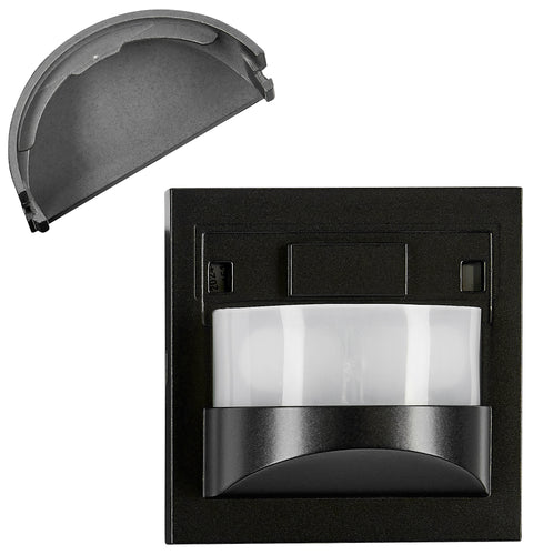Motion Detector - top part, 180°, 8m, 3-wire, Slave, black