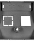 Cover for 1*RJ45 Toolless Line jack, black