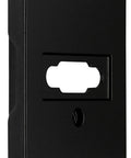 VGA connector cover, black