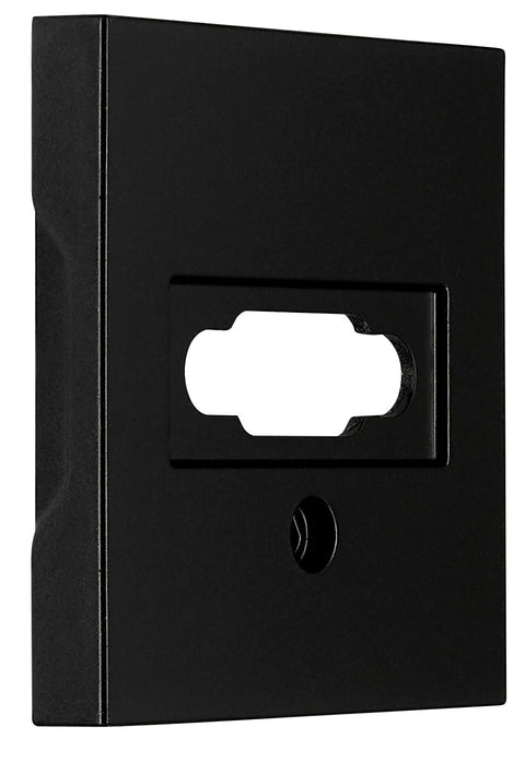 VGA connector cover, black