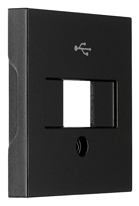 USB coupler cover, black