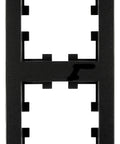 Two gang frame, Design CUBIC, black