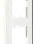 Ramă patru module, sticlă albă