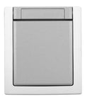 Buton cu 1ND, 10A, PT, cleme elastice, IP54