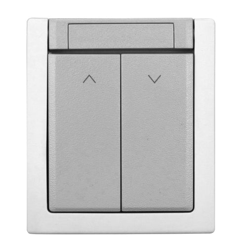 Întrerupător comandă jaluzele 10A, PT, cleme elastice, IP54