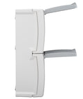 Priză dublă PE+capac, 16A, vertical, PT, cl.elastice, IP54