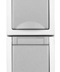 Priză dublă PE+capac, 16A, vertical, PT, cl.elastice, IP54