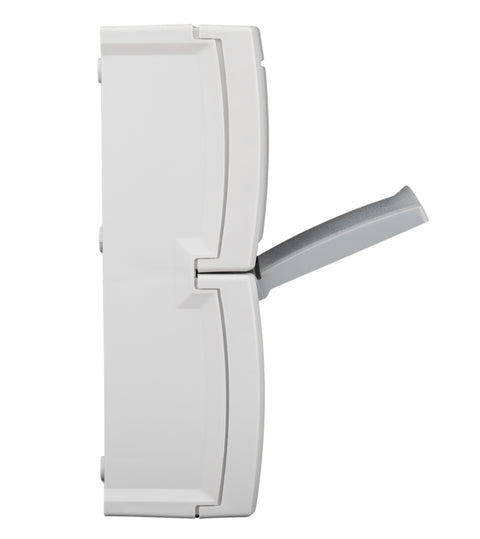Întrerupător cap-scară+priză PE capac,16A, m vert,PT,IP54
