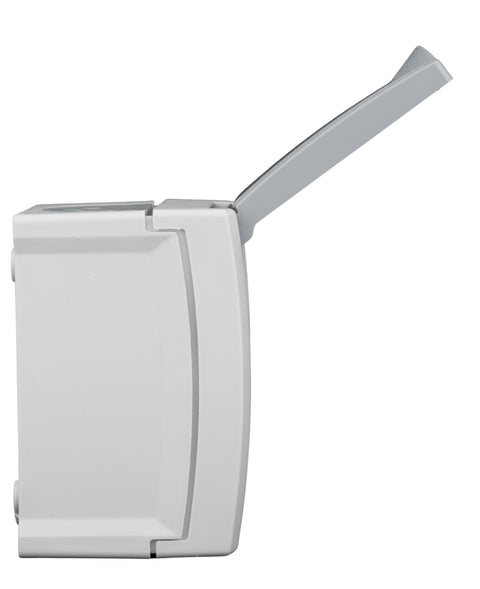 Priză cu pin PE şi prot copii, 16A, PT, cleme elastice, IP54