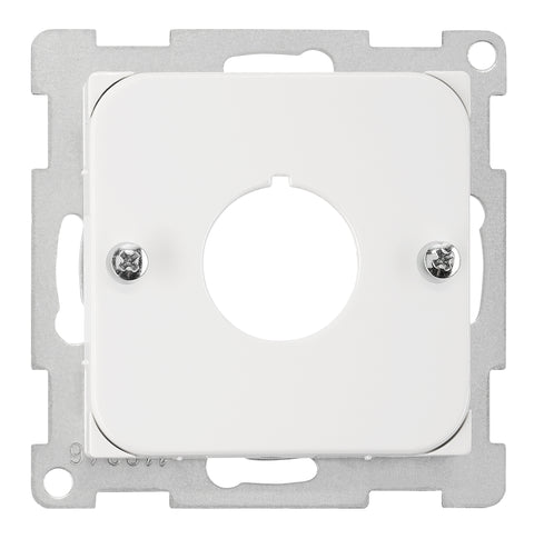 Central plate for command and signaling devices, Ø22,5 mm, w