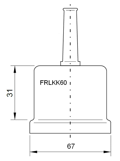 Iso-Cap for LKT with Ø 60mm (loose)