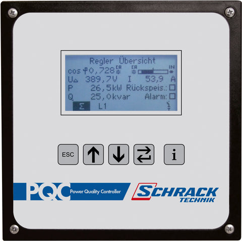 Controler compensare energie reactivă 12 contacte control