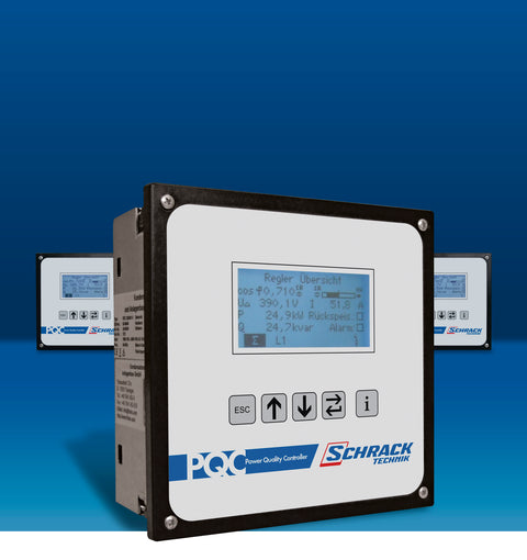 Controler compensare energie reactivă 12 contacte control