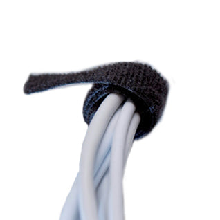 Colier velcro negru 16mmx7,5m