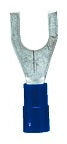 Papuc furca, izolat, albastru, 1,5-2,5mm², M6