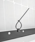 Clip-cable band BLACK-4.5X200