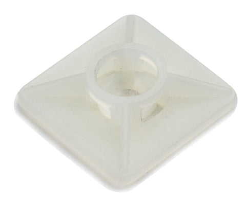Self-adhesive mount black 27x27