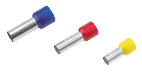 Wire ferrule isolated, 0,5mm², L1=6mm, white
