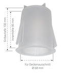 Protection cover high-voltage for active fire prevention.