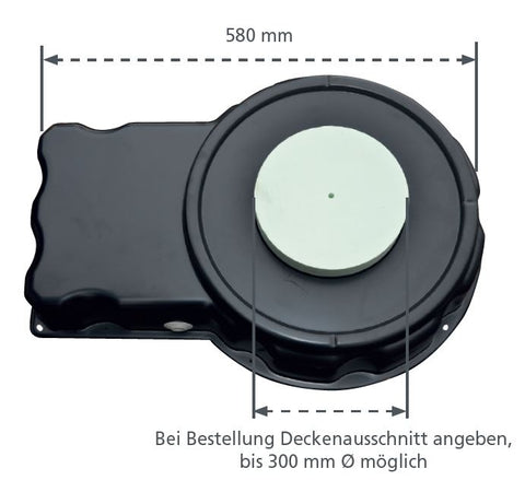 Flex size socket Ø 306mm
