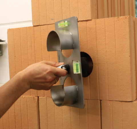 Drilling template 82 mm for flush-mounted boxes