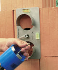 Drilling template 82 mm for flush-mounted boxes
