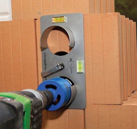 Drilling template 82 mm for flush-mounted boxes