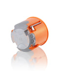 Doză legătură, regips , D68/A61, windproof,racord M20, oranj