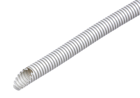 Tub gofrat M25, 320N-light, 50m, gri, fara halogen