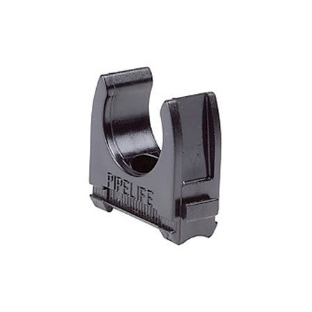 Clemă plastic pt.tub M20mm, fără halogen, negru, 100buc