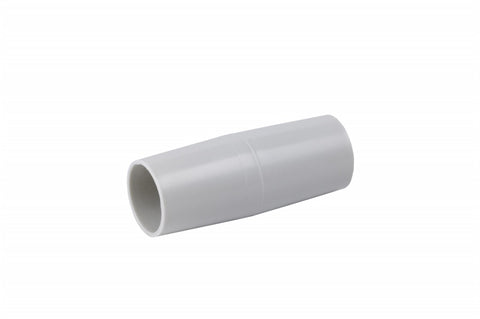 Mufă prelungire tub M20mm, ex. uşoară, gri, 100buc