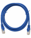Patchcablu Cat.5e ecranat RJ45 albastru 2m