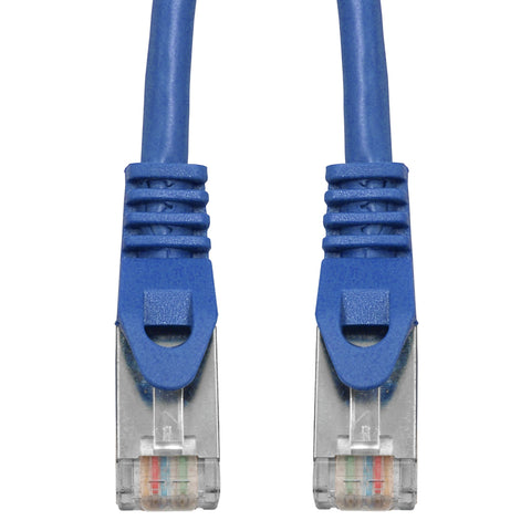 Patchcablu Cat.5e ecranat RJ45 albastru 2m