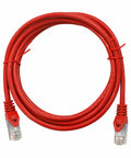 Patchcablu Cat.5e ecranat RJ45 rosu 0,5m