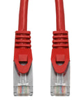 Patchcablu Cat.5e ecranat RJ45 rosu 0,5m