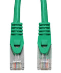 Patchcablu Cat.5e ecranat RJ45 verde 0,5m