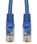 Patchcablu Cat.5e neecranat RJ45 albastru 0,5m
