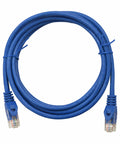 Patchcablu Cat.5e neecranat RJ45 albastru 1m