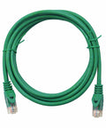 Patchcablu Cat.5e neecranat RJ45 verde 1m