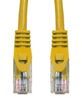 Patchcablu Cat.5e neecranat RJ45 galben 0,5m