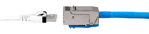 Patchcablu Cat.6a push pull ecranat RJ45 gri 10GB, LS0H, 1m