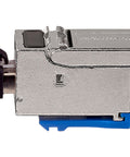 Patchcablu Cat.6a push pull ecranat RJ45 gri 10GB, LS0H, 1m