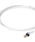 Patchcablu Cat.6a push pull ecranat RJ45 gri 10GB, LS0H, 10m