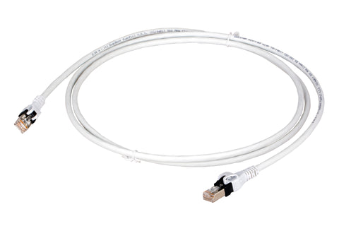 Patchcablu Cat.6a push pull ecranat RJ45 gri 10GB, LS0H, 10m