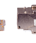 Patchcablu Cat.6a push pull ecranat RJ45 gri 10GB, LS0H, 10m