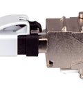 Patchcablu Cat.6a push pull ecranat RJ45 gri 10GB, LS0H, 10m